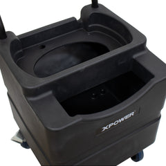 XPOWER WT-45 Portable Mobile Water Reservoir Tank for FM-68W and FM-88W Misting Fan, 45 Liter, 11.8 Gallon, Wheels - WT-45  Mini Split Systems Direct