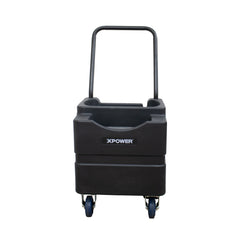 XPOWER WT-45 Portable Mobile Water Reservoir Tank for FM-68W and FM-88W Misting Fan, 45 Liter, 11.8 Gallon, Wheels - WT-45  Mini Split Systems Direct