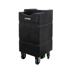 XPOWER WT-90 Portable Mobile Water Reservoir Tank for FM-68W, FM-88W, and FM-65WB Misting Fan, 90 Liter, 24 Gallon, Wheels - WT-90  Mini Split Systems Direct