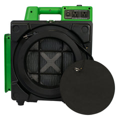 XPOWER X-2480A Commercial 3 Stage Filtration HEPA Purifier System, Negative Air Machine, Airborne Air Cleaner, Mini Air Scrubber - X-2480A-BL-X-2480A-GR-X-2480A-RD  Mini Split Systems Direct