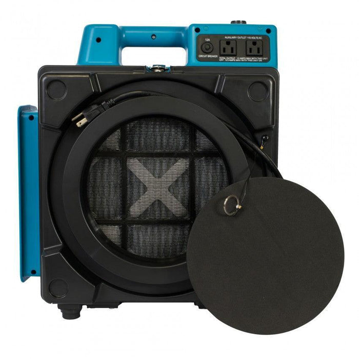 XPOWER X-2480A Commercial 3 Stage Filtration HEPA Purifier System, Negative Air Machine, Airborne Air Cleaner, Mini Air Scrubber - X-2480A-BL-X-2480A-GR-X-2480A-RD  Mini Split Systems Direct