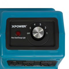 XPOWER X-2480A Commercial 3 Stage Filtration HEPA Purifier System, Negative Air Machine, Airborne Air Cleaner, Mini Air Scrubber - X-2480A-BL-X-2480A-GR-X-2480A-RD  Mini Split Systems Direct
