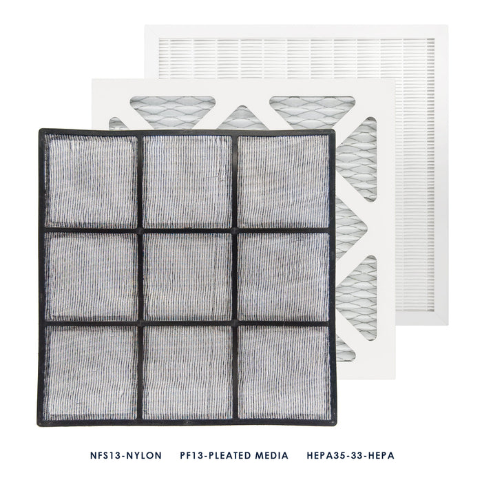XPOWER X-2480A Commercial 3 Stage Filtration HEPA Purifier System, Negative Air Machine, Airborne Air Cleaner, Mini Air Scrubber - X-2480A-BL-X-2480A-GR-X-2480A-RD  Mini Split Systems Direct