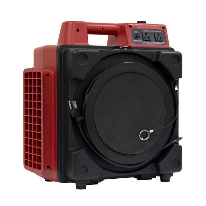 XPOWER X-2480A Commercial 3 Stage Filtration HEPA Purifier System, Negative Air Machine, Airborne Air Cleaner, Mini Air Scrubber - X-2480A-BL-X-2480A-GR-X-2480A-RD  Mini Split Systems Direct