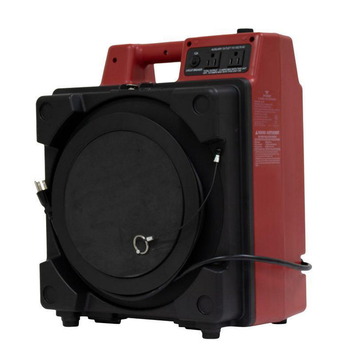 XPOWER X-2480A Commercial 3 Stage Filtration HEPA Purifier System, Negative Air Machine, Airborne Air Cleaner, Mini Air Scrubber - X-2480A-BL-X-2480A-GR-X-2480A-RD  Mini Split Systems Direct