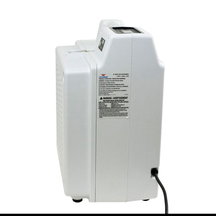 XPOWER X-2800 Commercial 5 Stage Filtration HEPA Purifier System, Negative Air Machine, Airborne Air Cleaner, Mini Air Scrubber with PM2.5 Air Sensor - X-2800  Mini Split Systems Direct