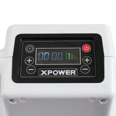XPOWER X-2800 Commercial 5 Stage Filtration HEPA Purifier System, Negative Air Machine, Airborne Air Cleaner, Mini Air Scrubber with PM2.5 Air Sensor