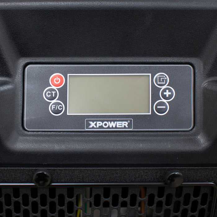 XPOWER XD-165L Commercial LGR Dehumidifier with Automatic Purge Pump, Drainage Hose, and Handle with Wheels - XD-165L  Mini Split Systems Direct