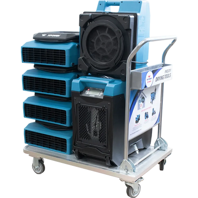 XPOWER XDP1 XTREMEDRY Mojave Drying System Package Pro DIY Water Damage Restoration Solution, WDR, Jan-San, Commercial LGR Dehumidifier, Air Movers - XDP1  Mini Split Systems Direct