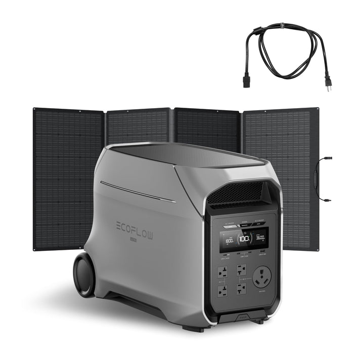 EF ECOFLOW DELTA 3 Ultra Plus Portable Power Station with Transfer Switch, 3072Wh LiFePO4 Battery, 3600W (7200W Surge) Output, Expandable to 11kWh, Reliable Home Battery Backup & Camping - B0FR8R9FC5-B0FQVG59LV-B0G25VVX12-B0FR8LB6P1-B0FR7QD89J  Mini Split Systems Direct