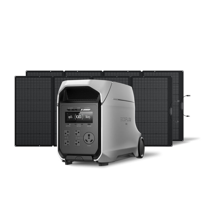 EF ECOFLOW DELTA 3 Ultra Plus Portable Power Station with Transfer Switch, 3072Wh LiFePO4 Battery, 3600W (7200W Surge) Output, Expandable to 11kWh, Reliable Home Battery Backup & Camping - B0FR8R9FC5-B0FQVG59LV-B0G25VVX12-B0FR8LB6P1-B0FR7QD89J  Mini Split Systems Direct