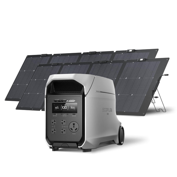 EF ECOFLOW DELTA 3 Ultra Plus Portable Power Station with Transfer Switch, 3072Wh LiFePO4 Battery, 3600W (7200W Surge) Output, Expandable to 11kWh, Reliable Home Battery Backup & Camping - B0FR8R9FC5-B0FQVG59LV-B0G25VVX12-B0FR8LB6P1-B0FR7QD89J  Mini Split Systems Direct