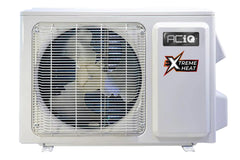 24,000 BTU 22 SEER2 ACiQ 2-Zone Ceiling Cassette Mini Split System w/ Extreme Heat - 12+12