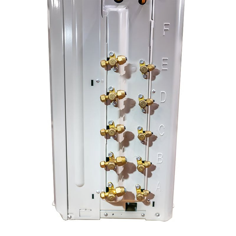 55,000 BTU 22 SEER2 ACiQ Standard 3-Zone Ceiling Cassette Mini Split System | R454B | 230v - 9+12+24