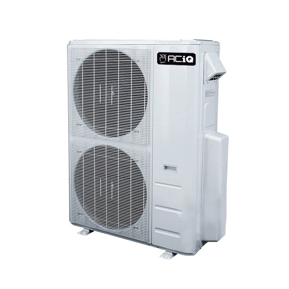 48,000 BTU 24 SEER2 ACiQ Standard 2-Zone Ceiling Cassette Mini Split System | R454B | 230v - 18+18
