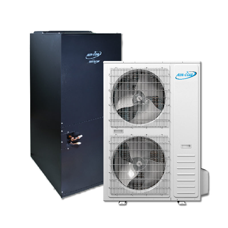 Air-Con SD Premium - 60000 BTU - 17.5 SEER - 5 Ton Pre-Charged Heat Pump Inverter - Ducted Central Air Conditioner