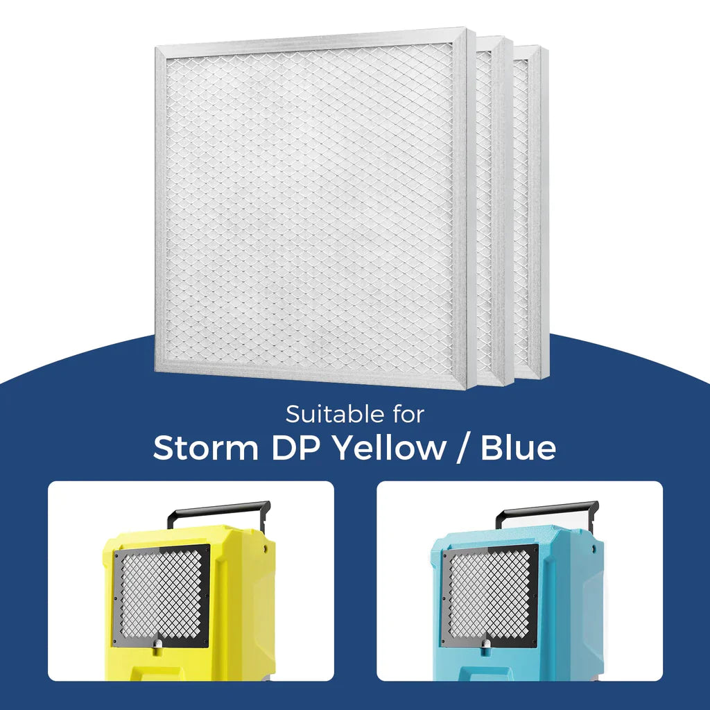 AlorAir 3 Pack MERV-8 Filter for Commercial Dehumidifiers Storm DP, Only Applicable to Storm DP Dehumidifier