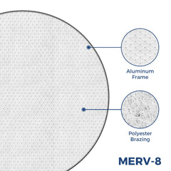 AlorAir MERV-8 Filter for Dehumidifiers Duct-able HDi90 (pack of 2)