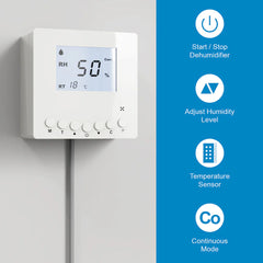 AlorAir Optional Dehumidifier Controller for the Sentinel HD55, HD90, HDi90, SLGR 1400X, White