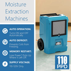 AlorAir Storm DP 110 PPD Commercial Dehumidifier with Pump - App Enabled