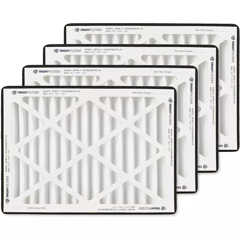 AlorAir TrightFilters 4 Pack Merv 11 Air Filter for Purecare 1350 IG/ Purecare 1350 Air Filtration System