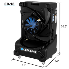 Cool Boss™ CB-16 Portable Evaporative Cooler