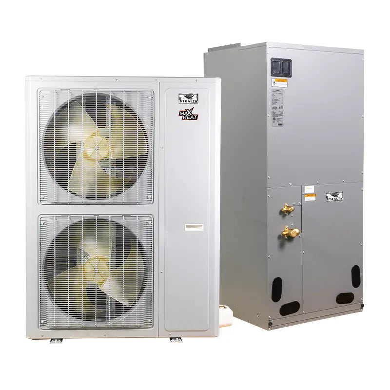 Stealth 4 Ton 18 SEER Ducted Central Air Inverter Heat Pump Split System | Max Heat