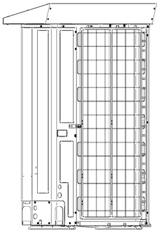 Daikin Single & Double Fan Snow Visor - KPS00344