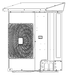 Daikin Single & Double Fan Snow Visor - KPS00344