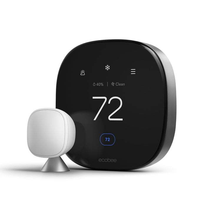 ecobee Smart Thermostat Premium with Smart Sensor and Air Quality Monitor - Programmable Wifi Thermostat - Works with Siri, Alexa, Google Assistant - EB-STATE6-01  Mini Split Systems Direct