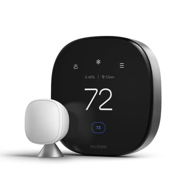 ecobee Smart Thermostat Premium with Smart Sensor and Air Quality Monitor - Programmable Wifi Thermostat - Works with Siri, Alexa, Google Assistant - EB-STATE6-01  Mini Split Systems Direct