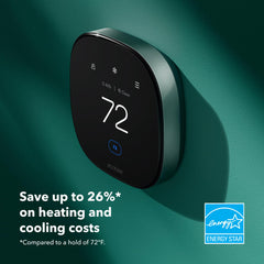 ecobee Smart Thermostat Premium with Smart Sensor and Air Quality Monitor - Programmable Wifi Thermostat - Works with Siri, Alexa, Google Assistant - EB-STATE6-01  Mini Split Systems Direct