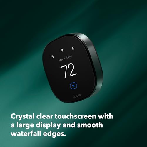 ecobee Smart Thermostat Premium with Smart Sensor and Air Quality Monitor - Programmable Wifi Thermostat - Works with Siri, Alexa, Google Assistant - EB-STATE6-01  Mini Split Systems Direct
