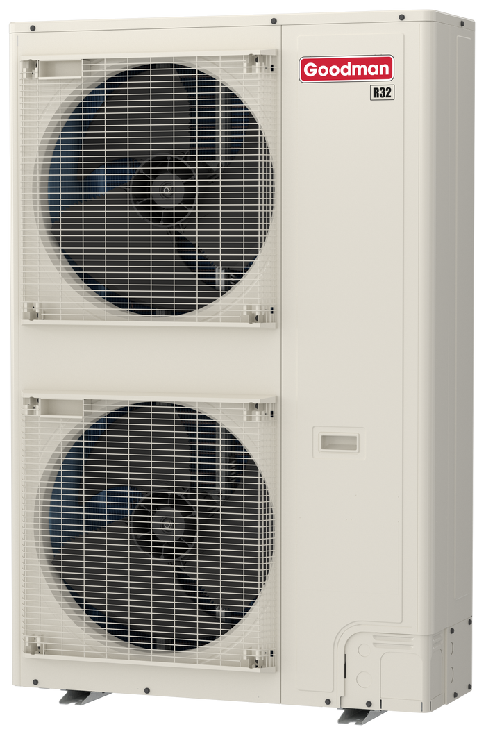Goodman 3 Ton 19.0 SEER2 R-32 | Central Heat Pump Split System | GZV9SA361C + AHVE48DP0300 | 24½" Cabinet Width | Multi-Positional Air Handler