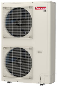 Goodman 3 Ton 19.0 SEER2 R-32 | Central Heat Pump Split System | GZV9SA361C + AHVE48DP0300 | 24½" Cabinet Width | Multi-Positional Air Handler