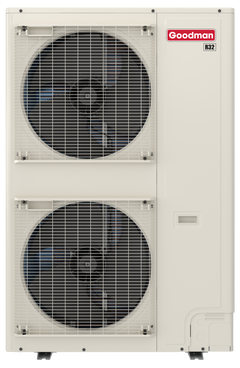 Goodman 5 Ton 17.0 SEER2 R-32 Central Heat Pump Split System | GZV7SA6010 | AHVE60DP0300 | 24½" Cabinet Width Multi-Positional Air Handler