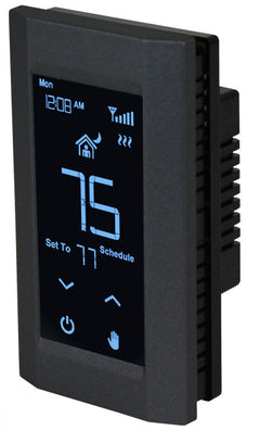 King Electric Hoot Double Pole Wi-Fi Programmable Electronic Thermostat 120/208/240V 16A - K902