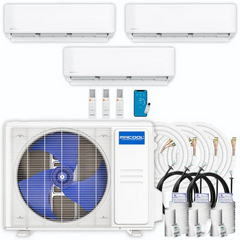 MRCOOL® DIY 5th Gen Multi-Zone 3-Zone 36,000 BTU 23 SEER2 (9K + 9K + 12K) Ductless Mini-Split Air Conditioner and Heat Pump