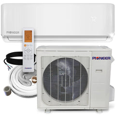 Pioneer® 36,000 BTU 17.5 SEER2 Ductless Mini-Split Inverter+ Air Conditioner Heat Pump System Full Set 230V