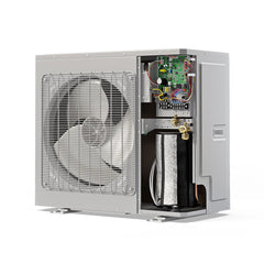 2 to 3 Ton 20 SEER 90k BTU 80% AFUE MrCool Universal Central Air Conditioner & Gas Furnace Split System - Upflow/Horizontal