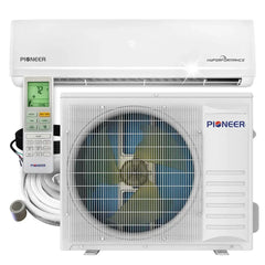 Pioneer® Hyperformance™ 24,000 BTU 21 SEER2 Ductless Mini Split Inverter++ Wi-Fi Enabled Air Conditioner Hyper Heat Pump Full Set 230V - WYF024GHFI25RH-WYF024GHFI25RH-10-WYF024GHFI25RH-16-WYF024GHFI25RH-25-WYF024GHFI25RH-33  Mini Split Systems Direct