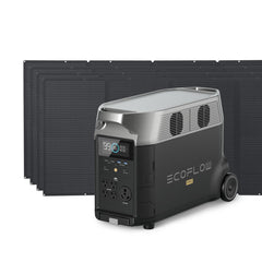 EF ECOFLOW Solar Generator 120V/3.6kWh DELTA Pro with 4x400W Portable Solar Panel, 23% High-Efficiency, 5 AC Outlets, 3600W Portable Power Station for Home Use Emergency Blackout Camping RV - B0CF2B4ZHF-B0DHGSV3RC-B0CF2D768C  Mini Split Systems Direct