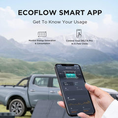 EF ECOFLOW Solar Generator 120V/3.6kWh DELTA Pro with 4x400W Portable Solar Panel, 23% High-Efficiency, 5 AC Outlets, 3600W Portable Power Station for Home Use Emergency Blackout Camping RV - B0CF2B4ZHF-B0DHGSV3RC-B0CF2D768C  Mini Split Systems Direct