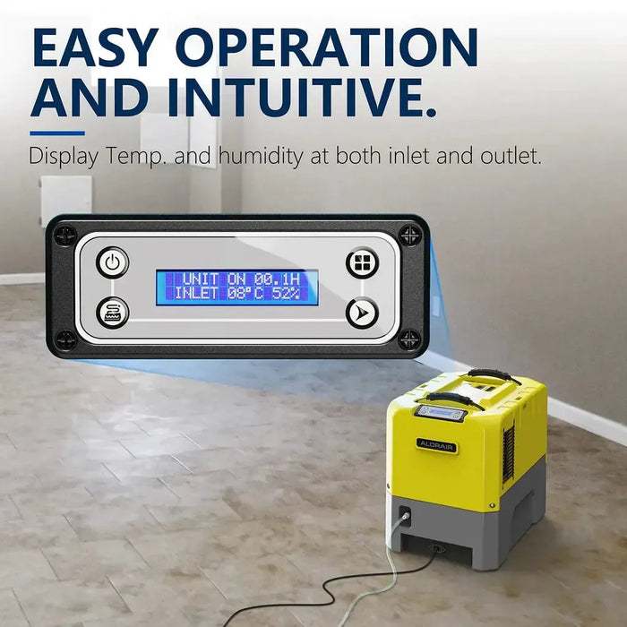 AlorAir Storm LGR Extreme 85 PPD Commercial Dehumidifier with Pump for Restoration - Wifi Enabled - Storm LGR Extreme-Yellow-WIFI-Storm LGR Extreme-Red-WIFI-Storm LGR Extreme-Blue-WIFI-Storm LGR Extreme-Green-WIFI  Mini Split Systems Direct