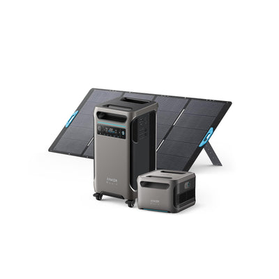 Anker SOLIX F3800 Portable Power Station with Protective Cover, 3840Wh LiFePO4 Batteries, Ultra-High 6000W AC Output, Solar Generator for Home Backup, RVs, Emergencies, Power Outages, Outdoor Camping - B0CZCVQFKY-B0DWXJ8S7D-B0DFPHLL3N-B0CRGZS7FD-B0CRB3MQT5  Mini Split Systems Direct