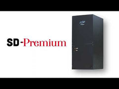 Air-Con SD Premium - 24000 BTU - 18 SEER - 2 Ton Pre-Charged Heat Pump Inverter - Ducted Central Air Conditioner