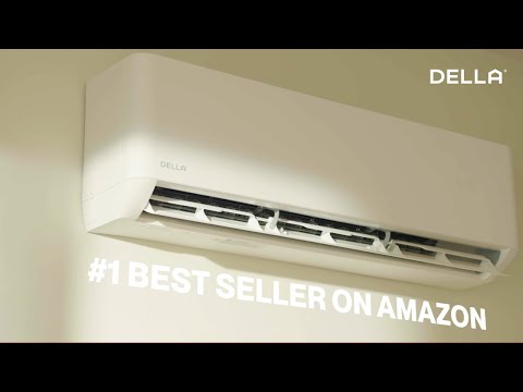 DELLA Vario Series 36000 BTU Tri Zone Mini Split AC 12K+12K+24K Up to 2600 Sq.Ft.