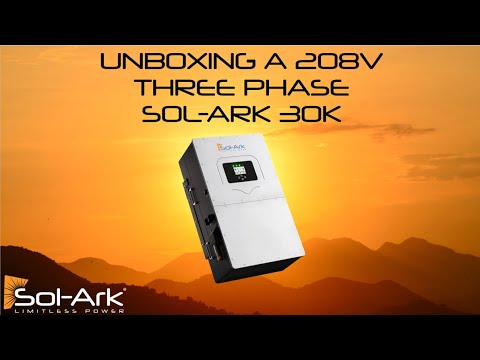 Sol-Ark® 30K-3P-208V Commercial Hybrid Inverter