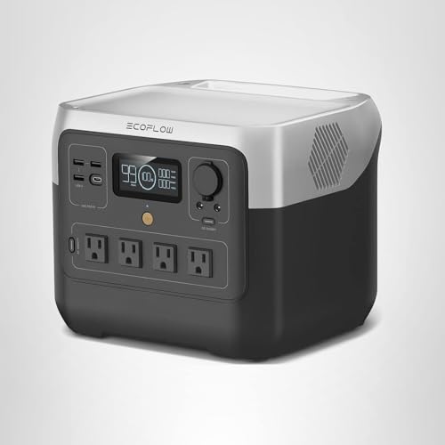 EF ECOFLOW Solar Generator RIVER 2 Pro 768Wh LiFePO4 Battery with 220W Solar Panel, 4x800W AC Outlets (1600W Surge), Portable Power Station for Home Backup Outdoors Camping RV Emergency - B0BYP4D1HQ-B0BVLPGS79-B0BYS84V1P  Mini Split Systems Direct