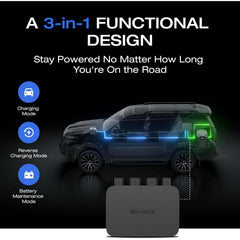 EF EcoFlow 800W Alternator Charger with Delta 2 Max Portable Power Station, 3-in-1 Fast DC-DC Charger, Battery Maintainer & Jump Starter 8× Faster Than Cigarette Chargers, Charges 2kWh in 2.6 hr - B0CYGNVG5W-B0DZ6SKPG5-B0D1CN8MLS-B0DZ6NC53P  Mini Split Systems Direct
